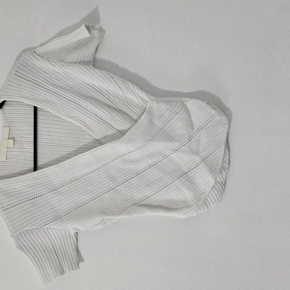 White Textured Lightweight Shirt